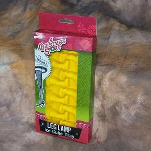 A Christmas Story movie Leg Lamp shaped Ice Cube silicone mold/tray